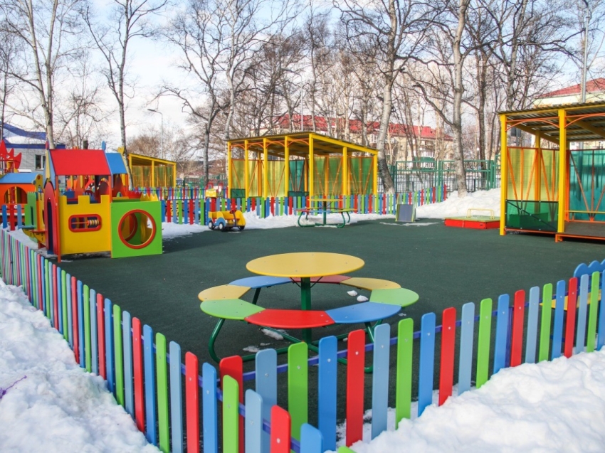 В рамках Президентской субсидии предусмотрены средства на игровые площадки в детских садах